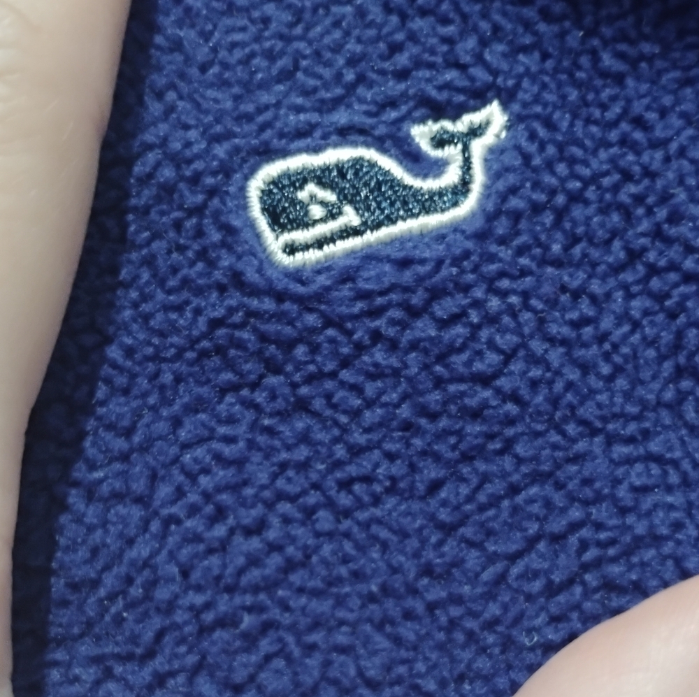 Vineyard Vines Women's Zip Pullover Fleece Sweatshirt Sz S - Picture 3 of 4